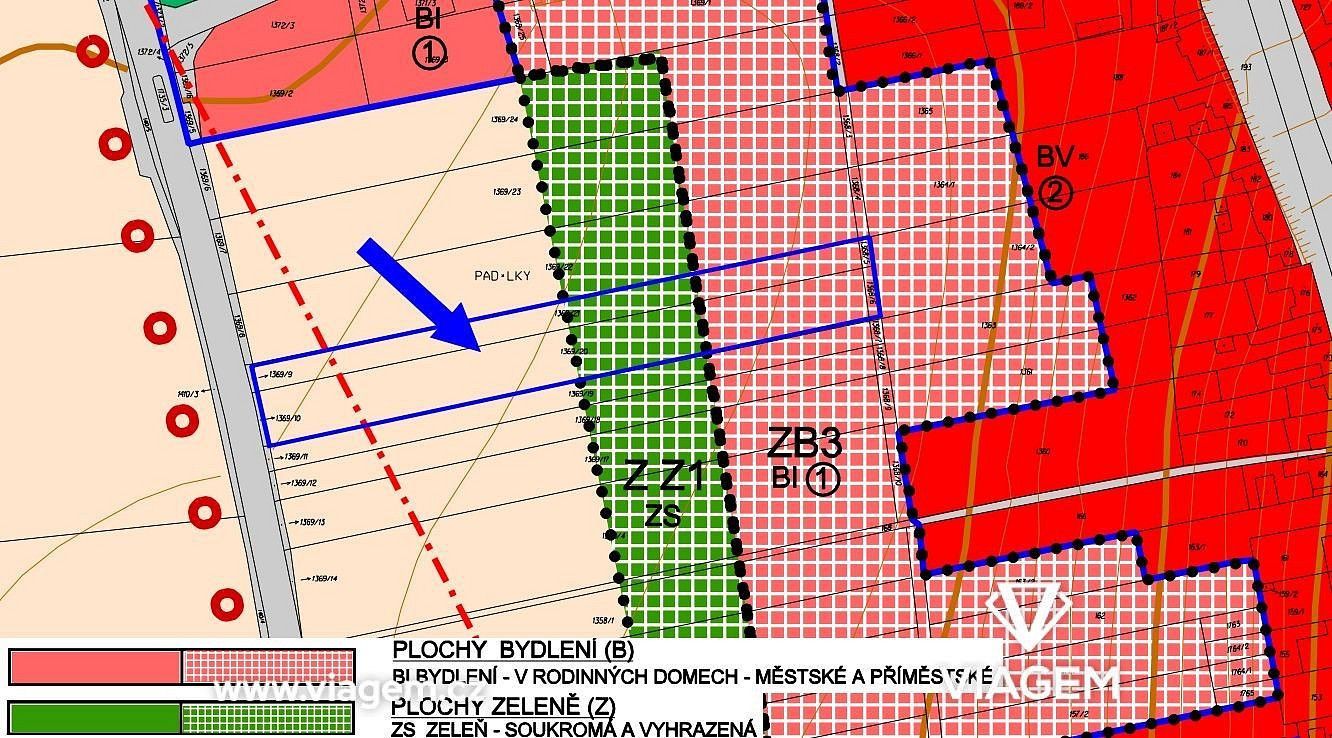 Pozemky pro bydlení, Dub nad Moravou, okres Olomouc, Olomoucký kraj - 2