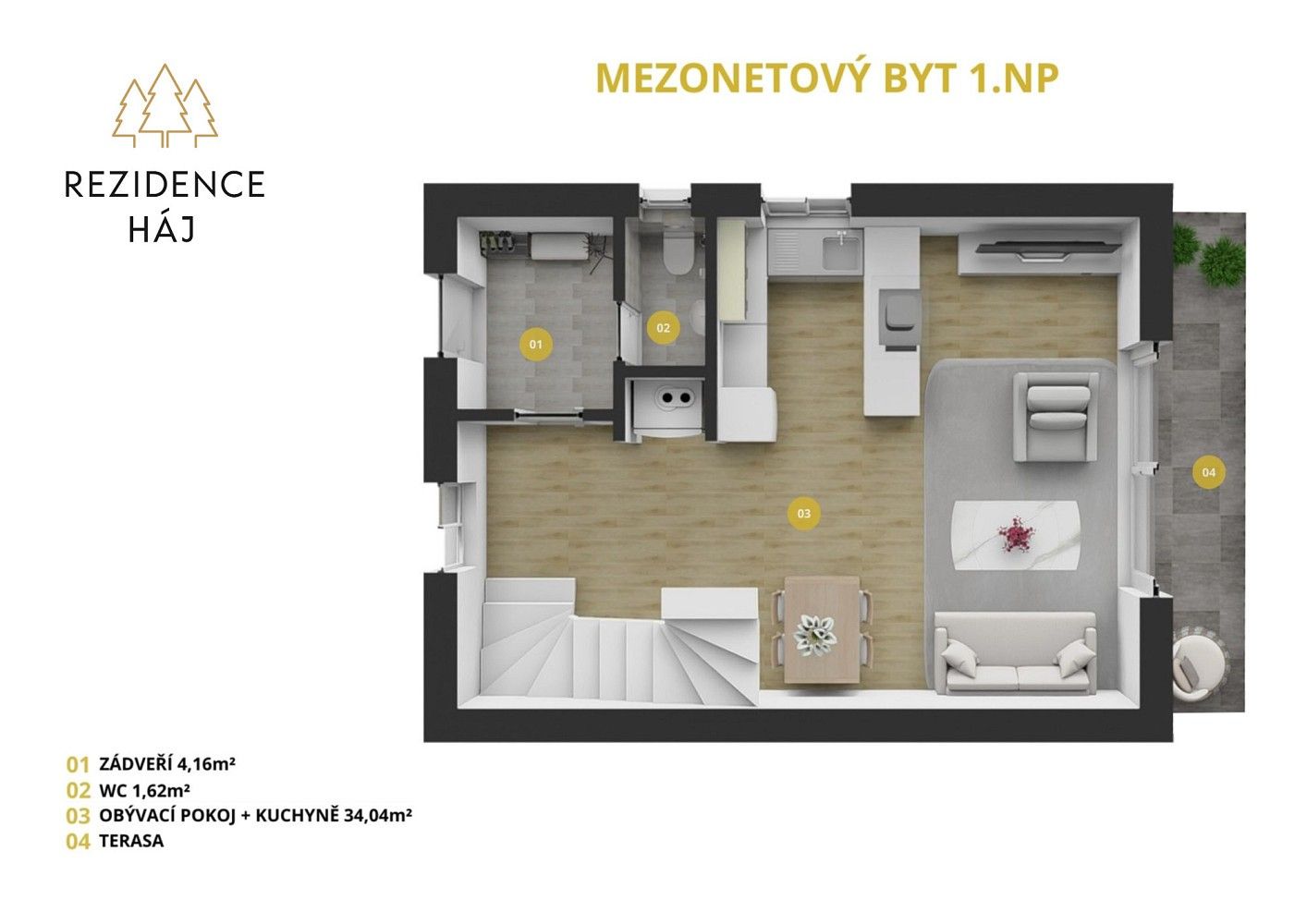 Byt 3+kk · 81 m² · Hlavní, Háj ve Slezsku, okres Opava - 4