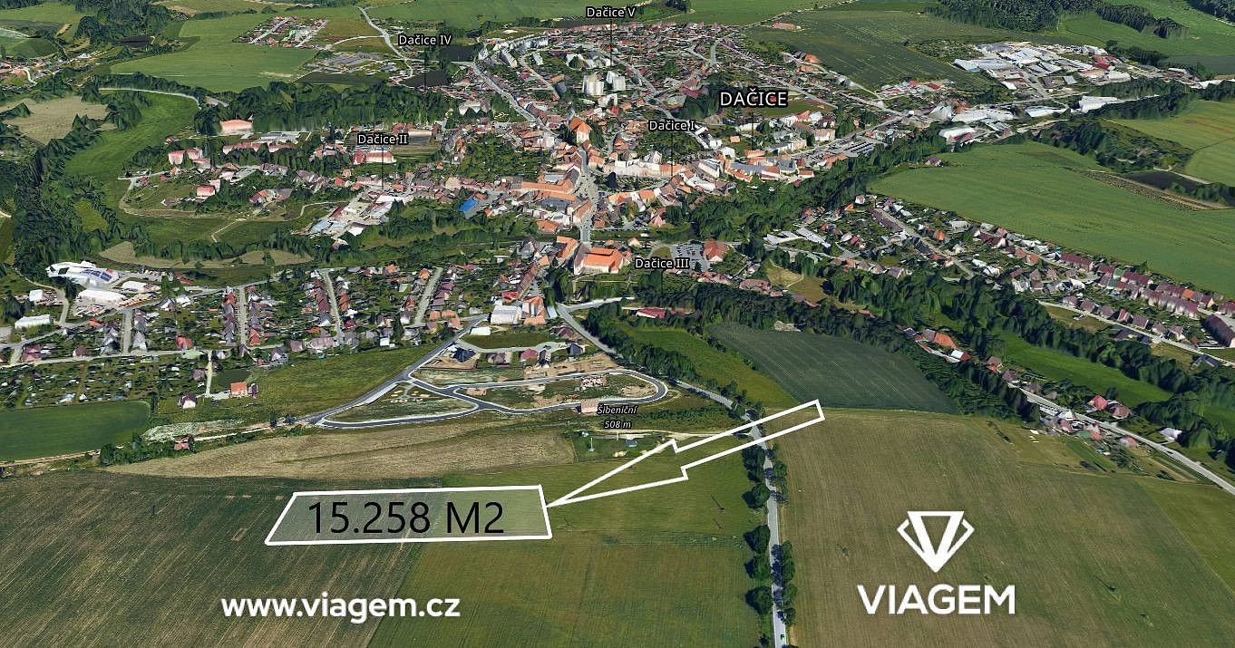 Zemědělské pozemky, Dačice, okres Jindřichův Hradec - 2
