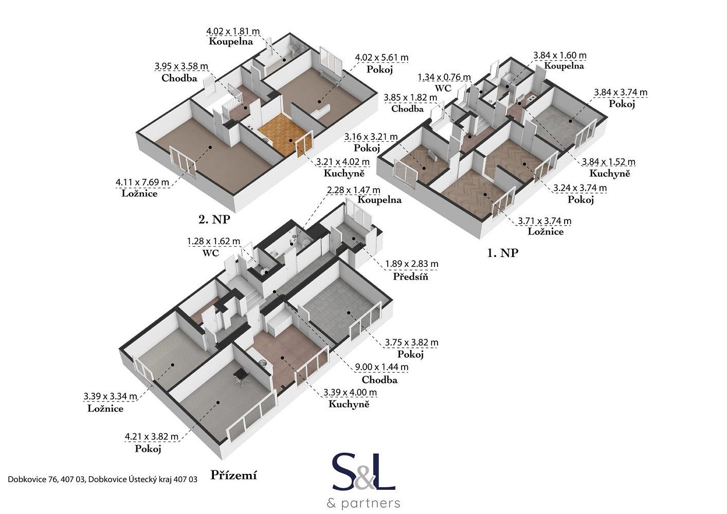 Prodej rodinný dům - Dobkovice, okres Děčín, Ústecký kraj, 233 m² - 2