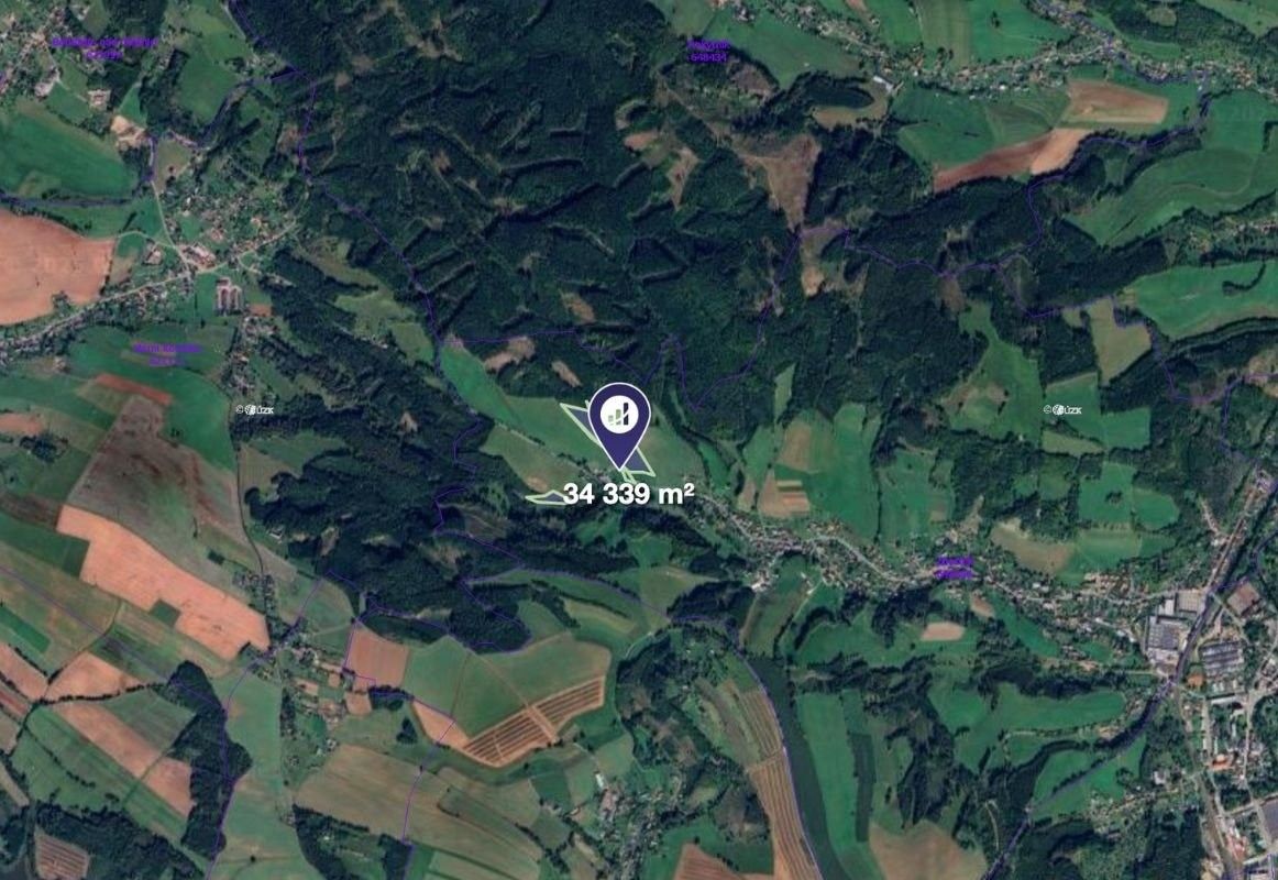 Prodej louka - Hronov, 17 170 m²