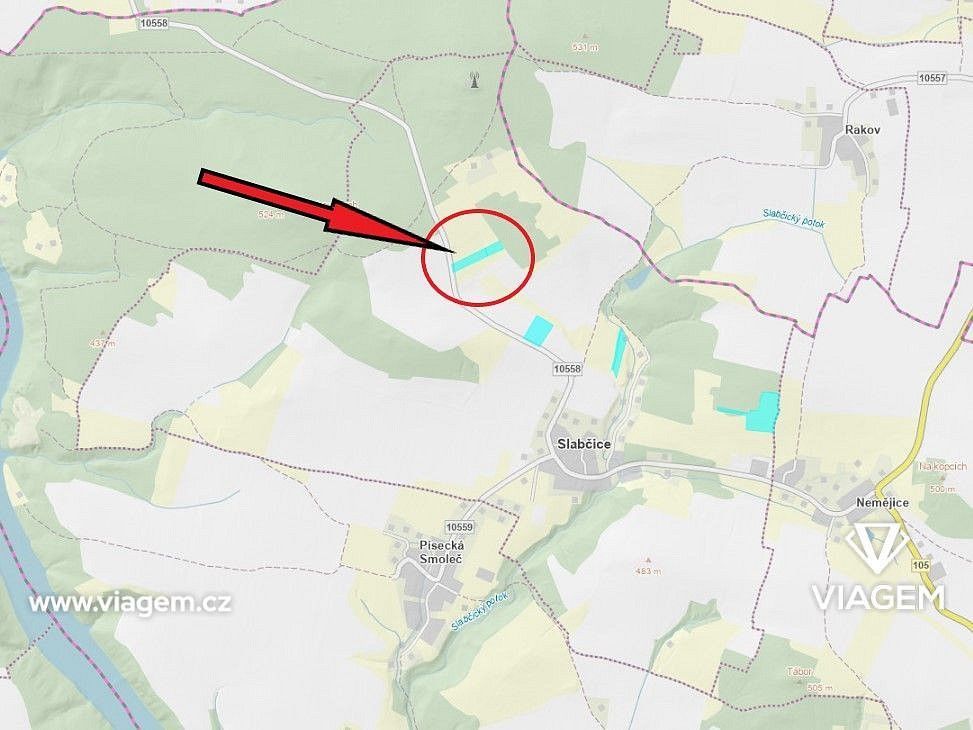 Zemědělské pozemky, Slabčice, okres Písek - 2