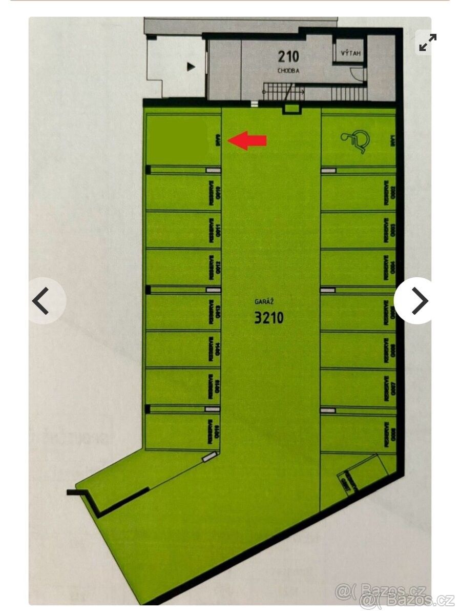 Pronájem garáž - Pardubice, 530 02