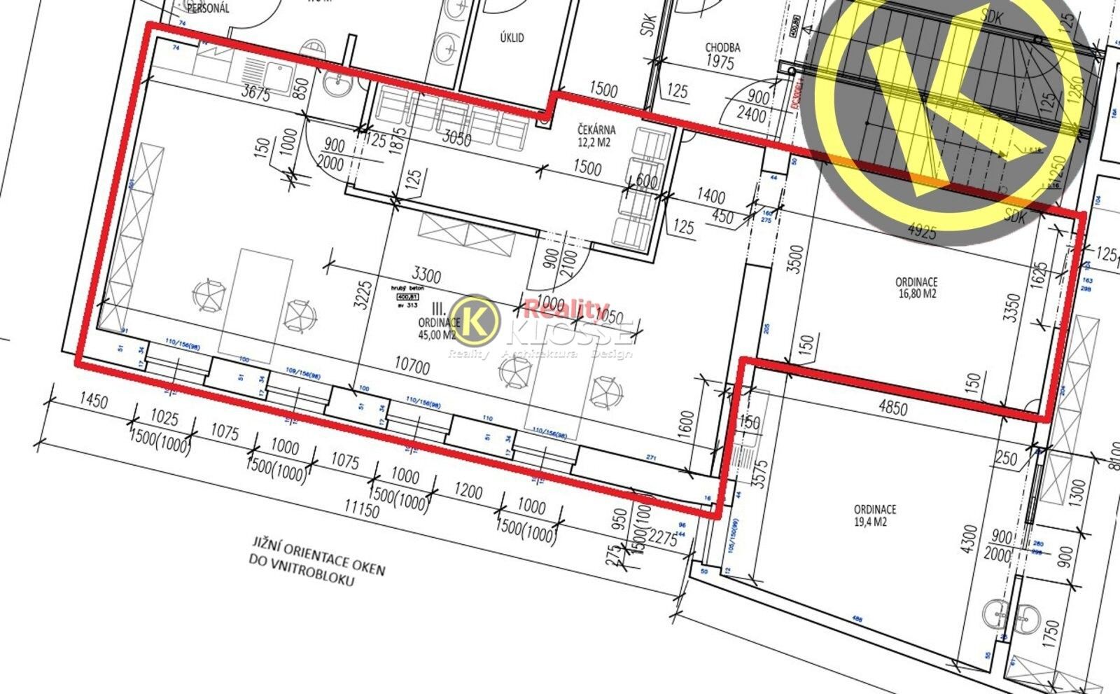 Pronájem komerční - Ledenická, České Budějovice, 74 m² - 2