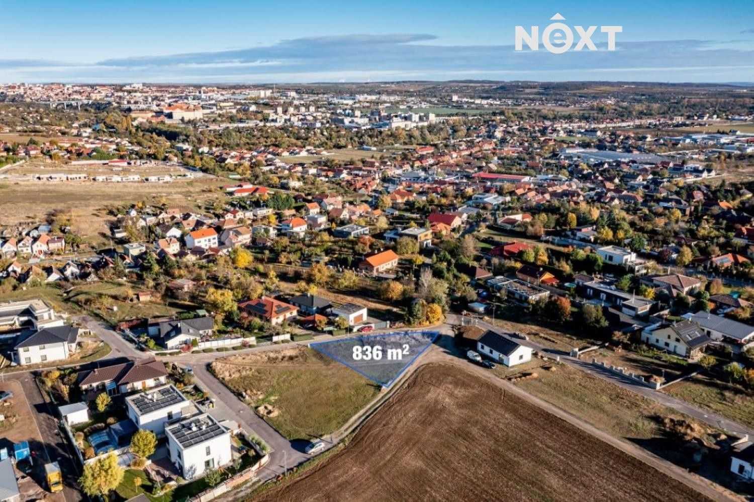 Prodej pozemek pro bydlení - Nový Šaldorf,Sedlešovice,Znojmo,Jihomoravský kraj, 836 m²