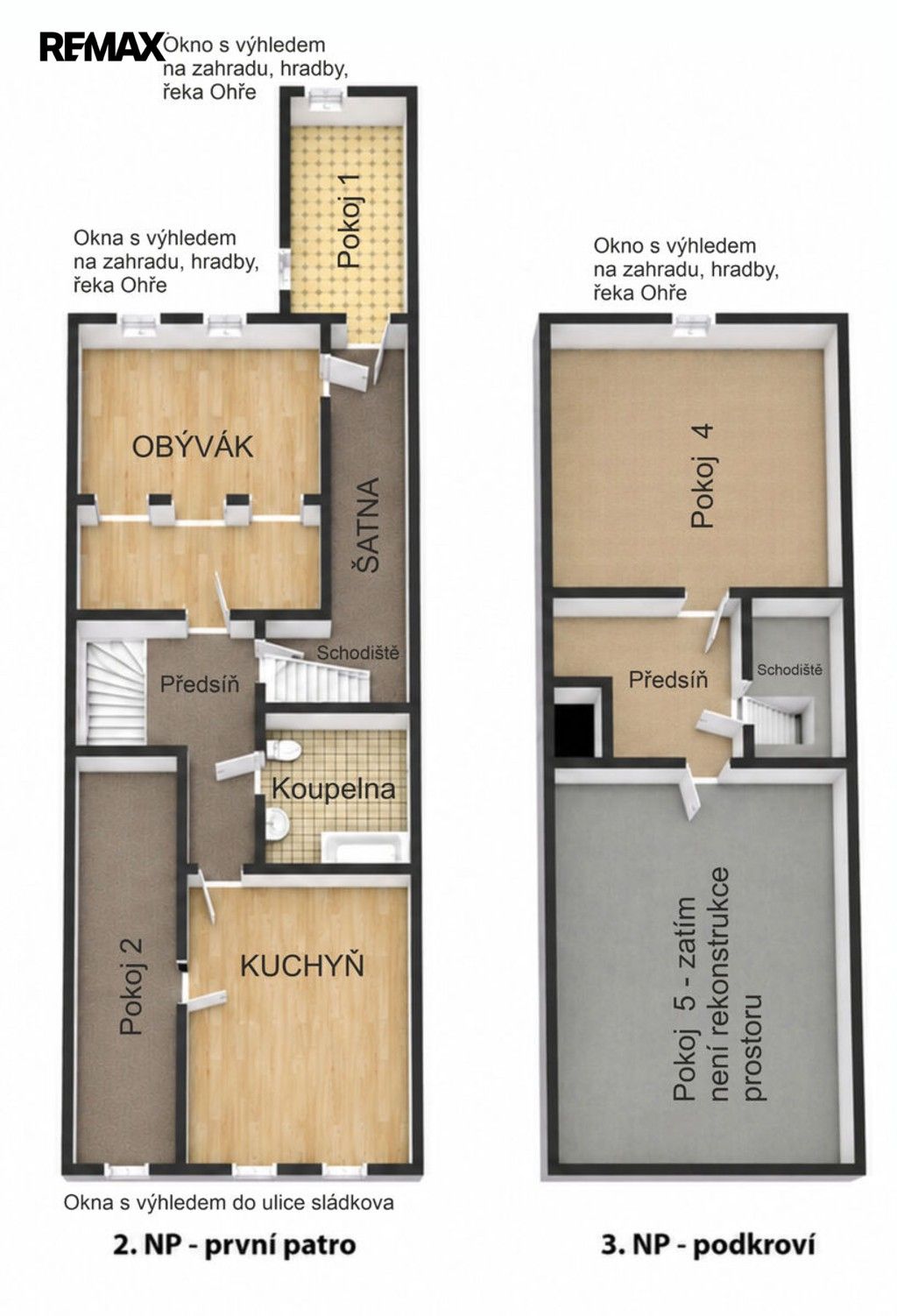 Byt 4+1 · 145 m² · Sládkova 106, Kadaň - 3