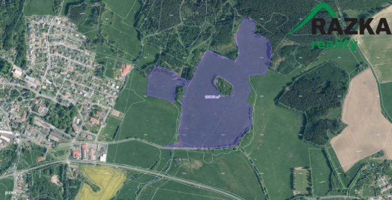 Zemědělské pozemky, Halže, 192 062 m²