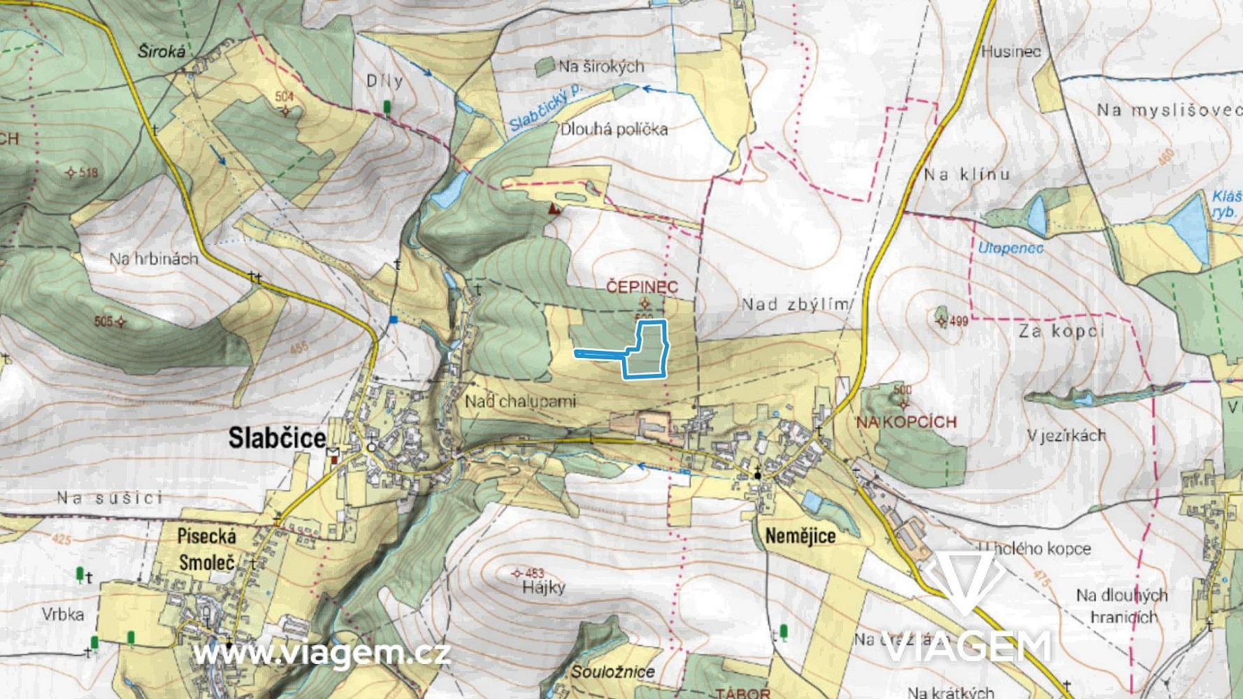 Zemědělský pozemek · Slabčice, okres Písek - 3