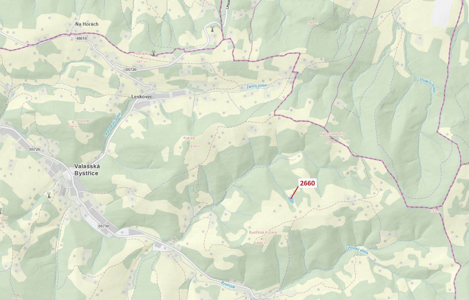 Louky, Valašská Bystřice, okres Vsetín, Zlínský kraj - 1