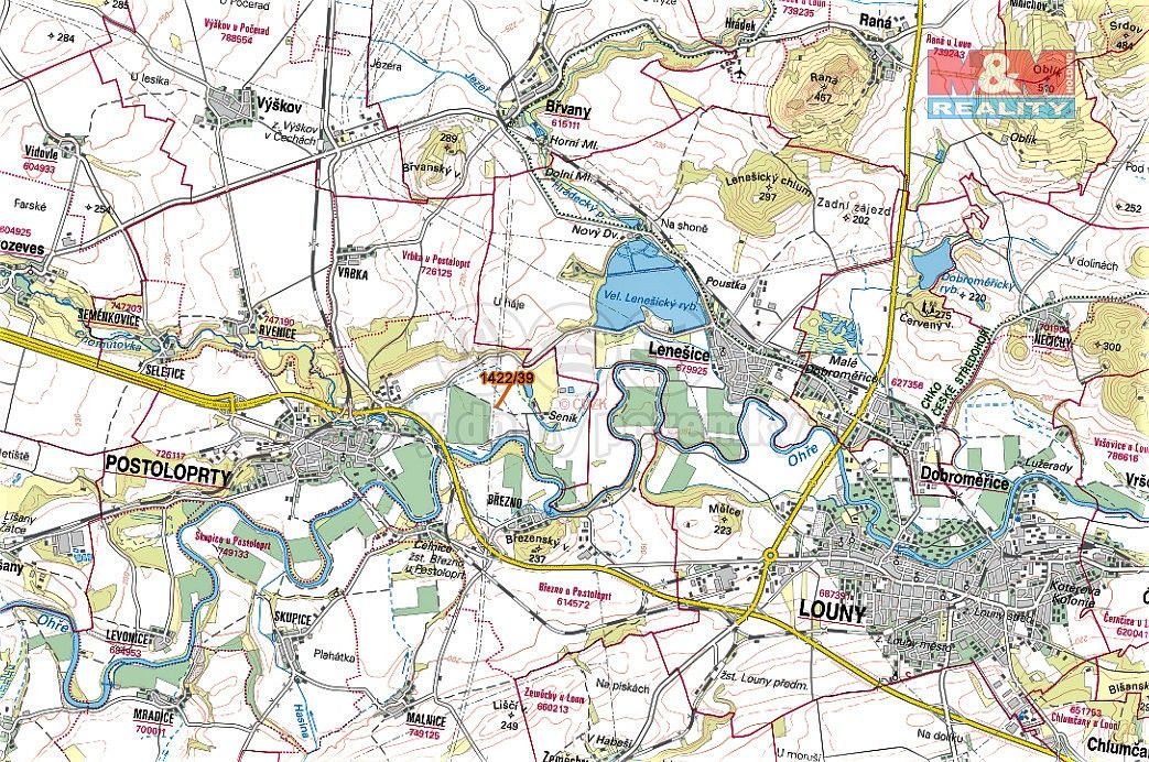 Prodej zemědělský pozemek - Postoloprty, okres Louny - 5