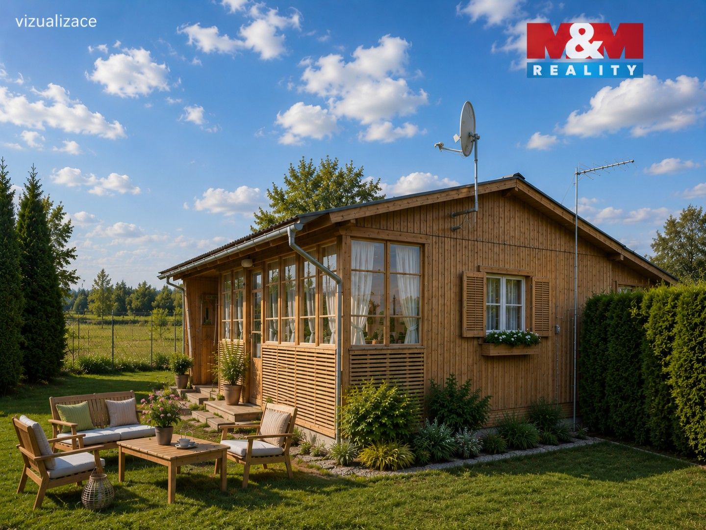 Chaty, Hoješín, Seč, 35 m² - 2