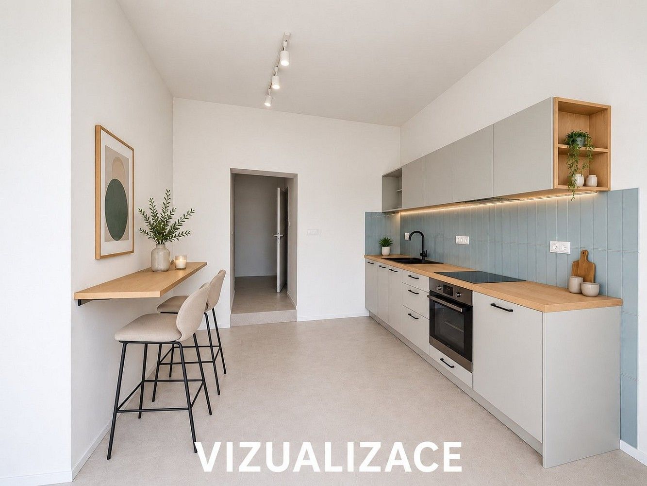 Byt 1+kk, 30 m²