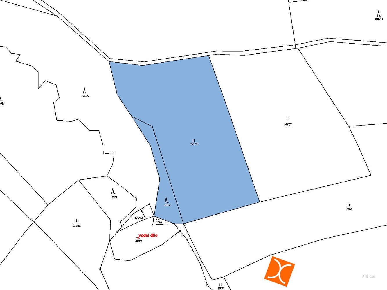 Zemědělské pozemky, Bačetín, okres Rychnov nad Kněžnou - 2