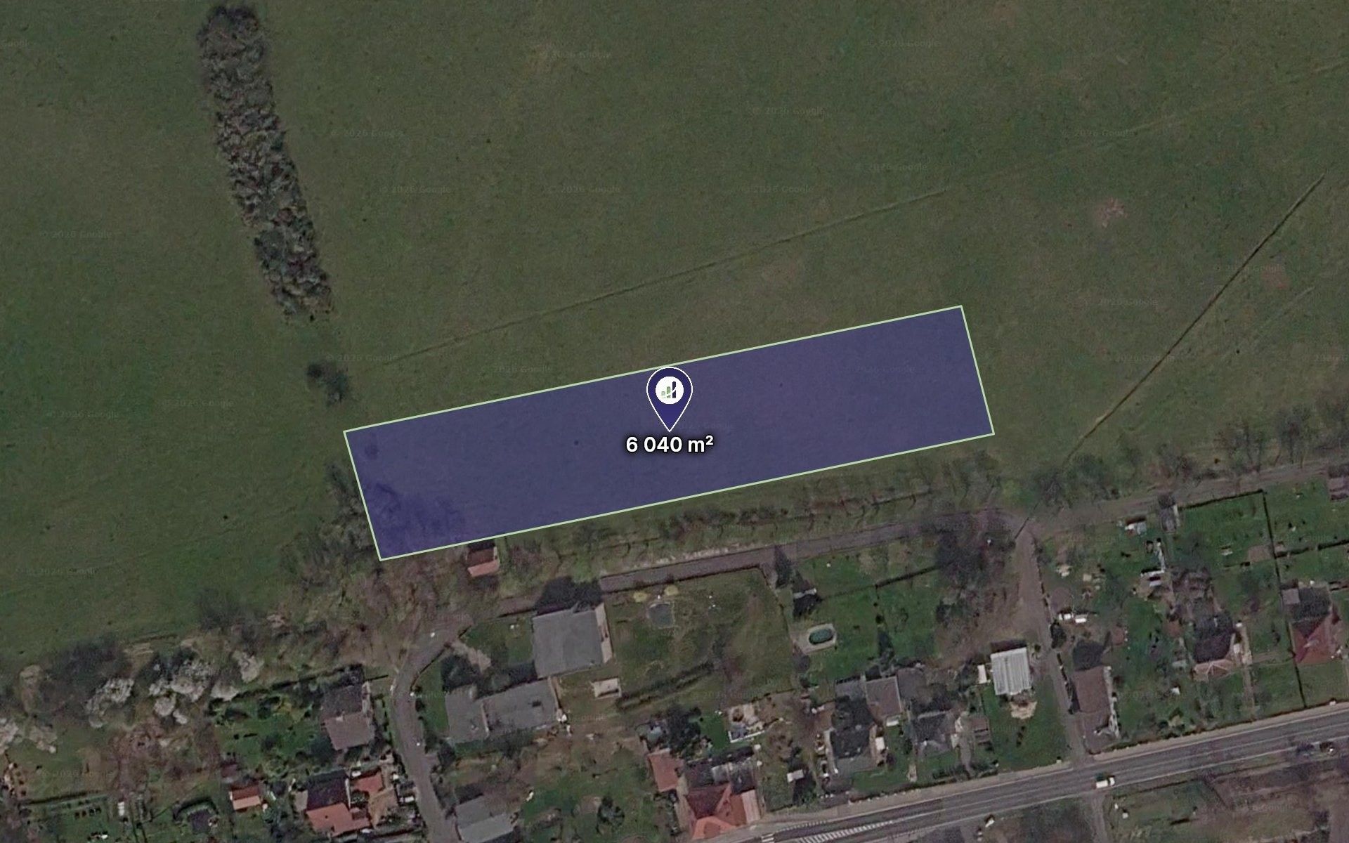 Zemědělské pozemky, Jílové, 6 040 m² - 1