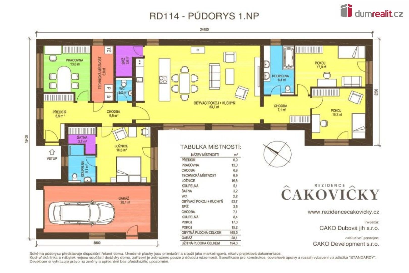 Rodinný dům · 194 m² · Dubová, Čakovičky - 3