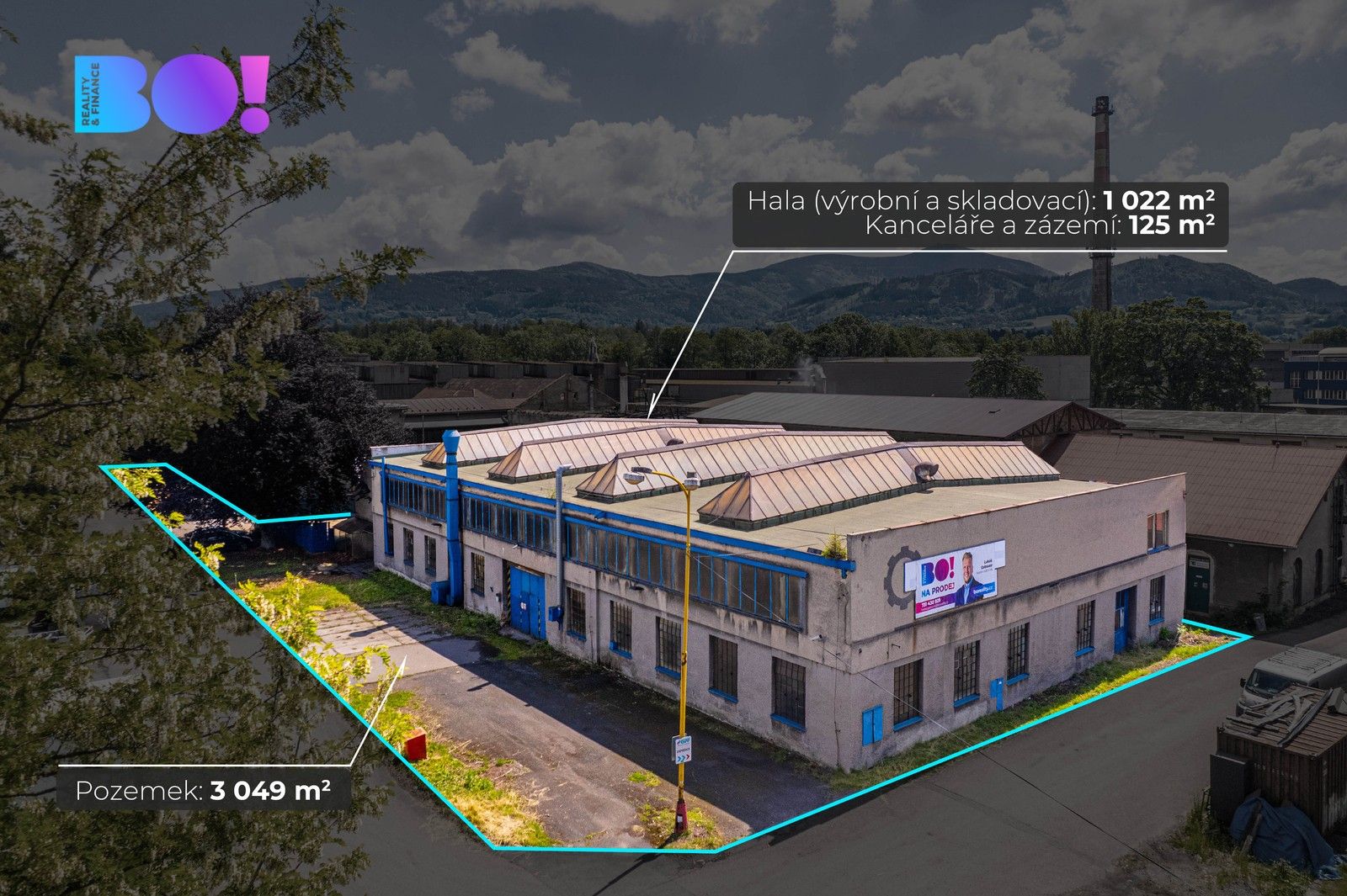 Prodej výrobní prostory - Frýdlant nad Ostravicí, 1 m²