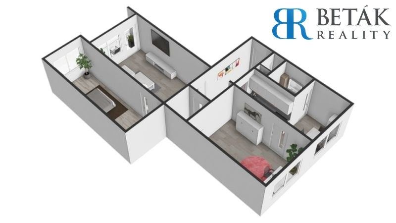 3+1, Mikuláškova 266, Přerov I-Město, 72 m² - 2
