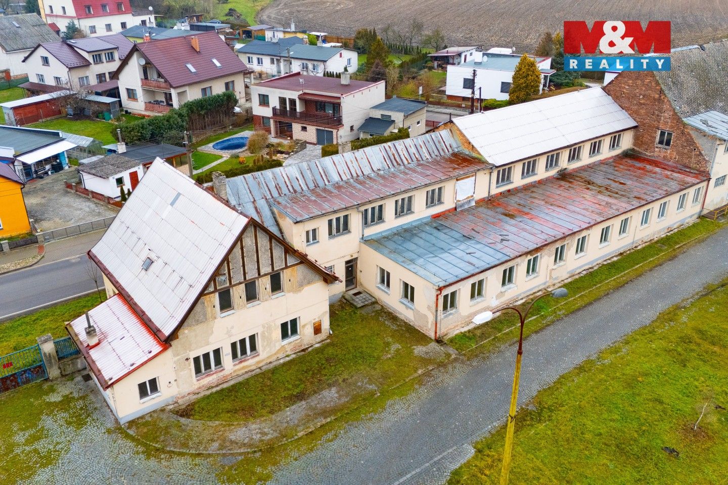 Prodej výrobní prostory - Tovární, Dolní Bousov, 3 223 m²