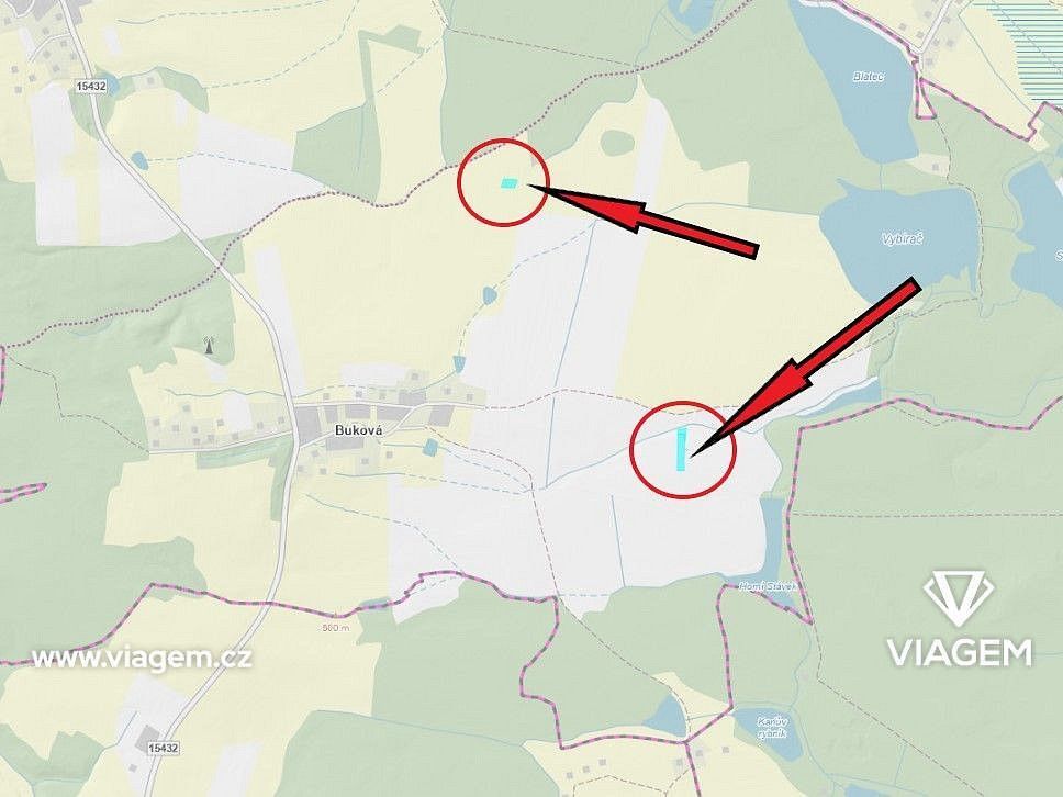 Prodej zemědělský pozemek - Olešnice, okres České Budějovice, Jihočeský kraj - 5