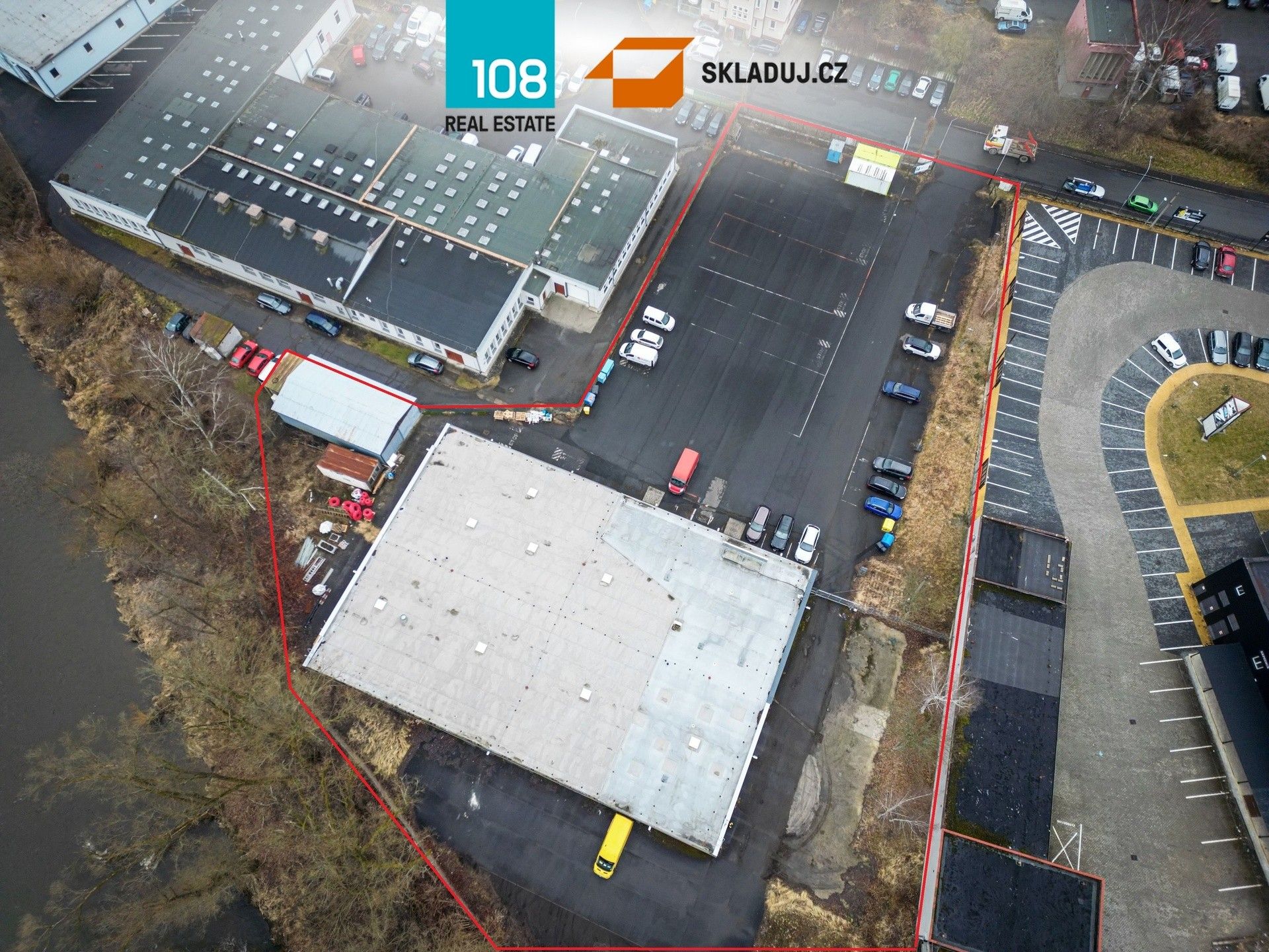 Prodej sklad - Sportovní 673, Karlovy Vary Drahovice, 1 355 m² - 2