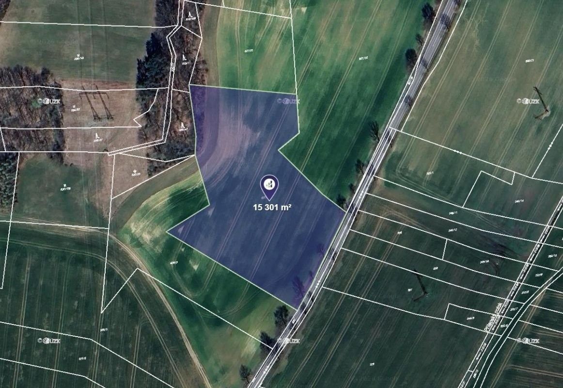 Zemědělské pozemky, Chyňava, 15 301 m² - 1