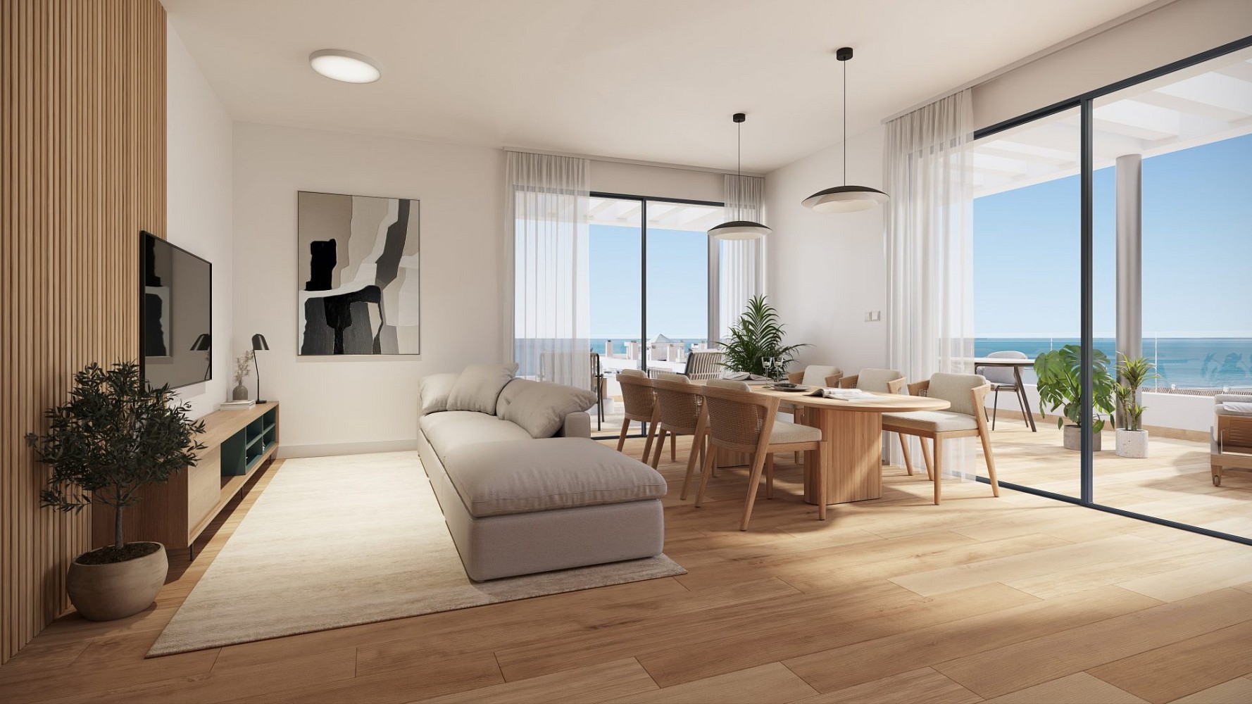 2+kk, C. Campomar, Rincón de la Victoria, Málaga, Španělsko, 49 m² - 2