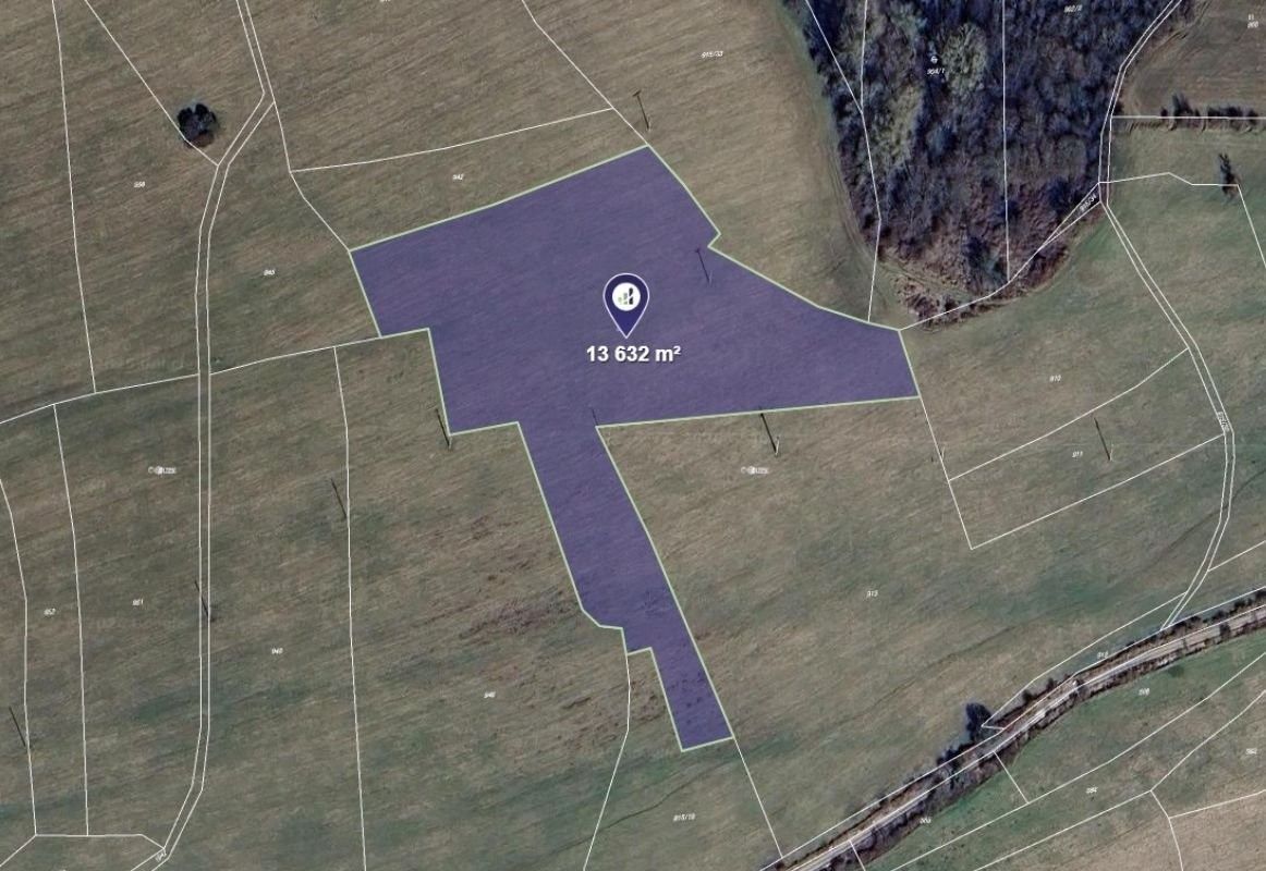 Zemědělské pozemky, Luhačovice, 3 408 m²