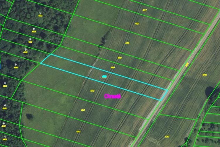 Zemědělské pozemky, Podolí, 1 660 m²