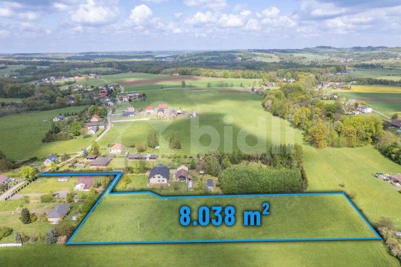 Pozemky pro bydlení, Dolní Domaslavice, 8 038 m²