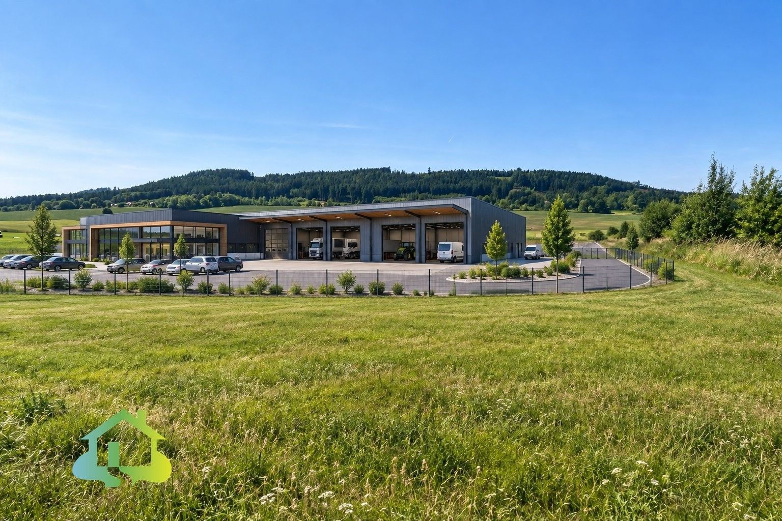 Komerční pozemky, Těně, 57 493 m² - 2