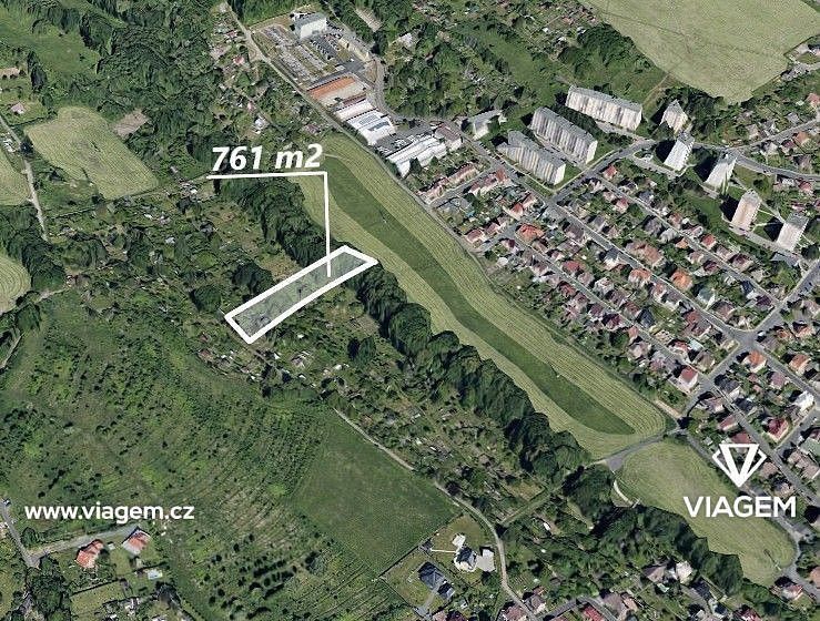 Zahrada, 850 m²