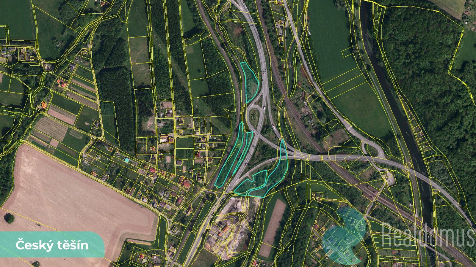 Prodej zemědělský pozemek - , Český Těšín, 831 m²