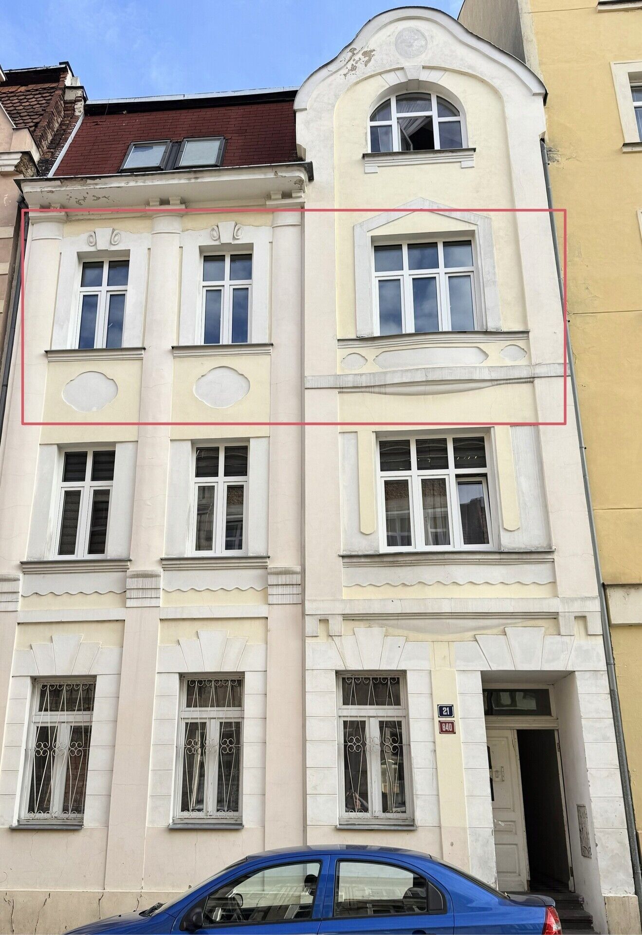 2+1, Československých legií, Teplice, 68 m²