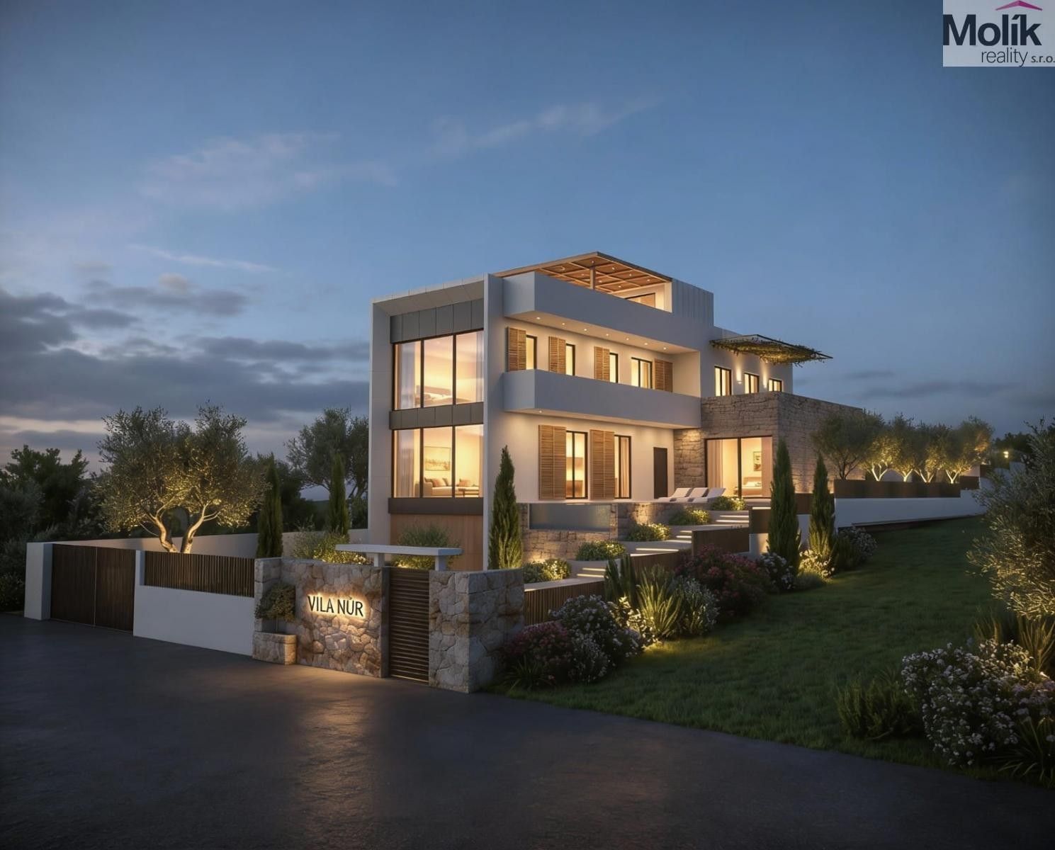 Vily, Golem, 613 m²