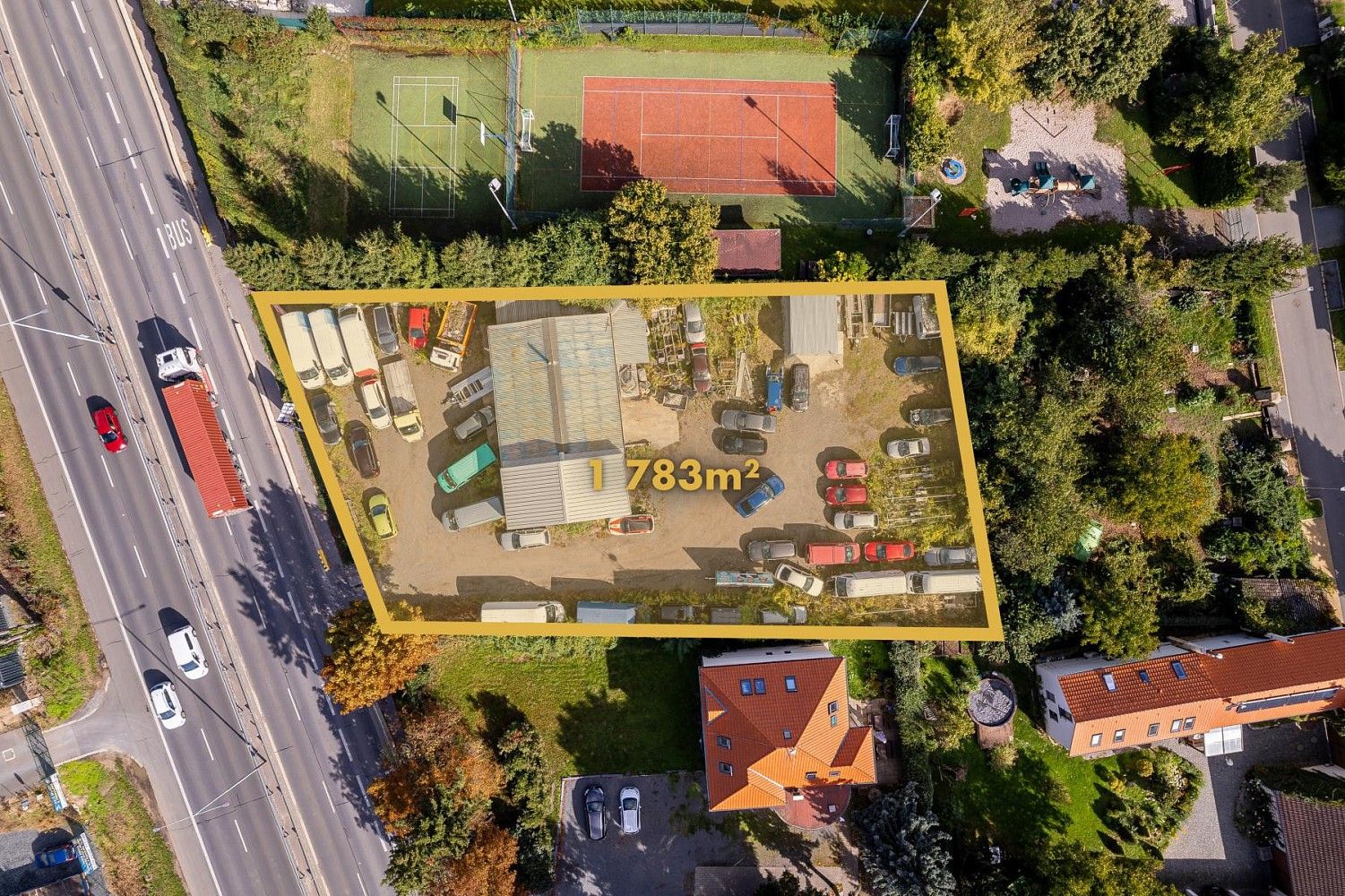 Komerční pozemky, Strakonická, Praha 5 - Lahovice - 1