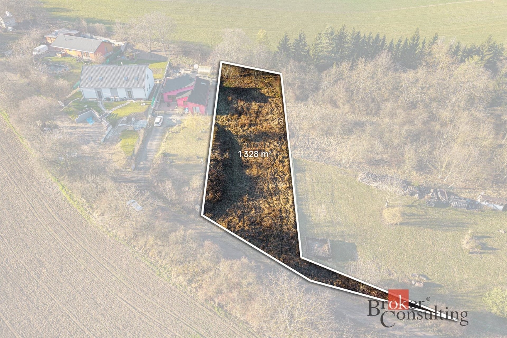 Pozemek pro bydlení · 1 328 m² · Zvoleněves - 3