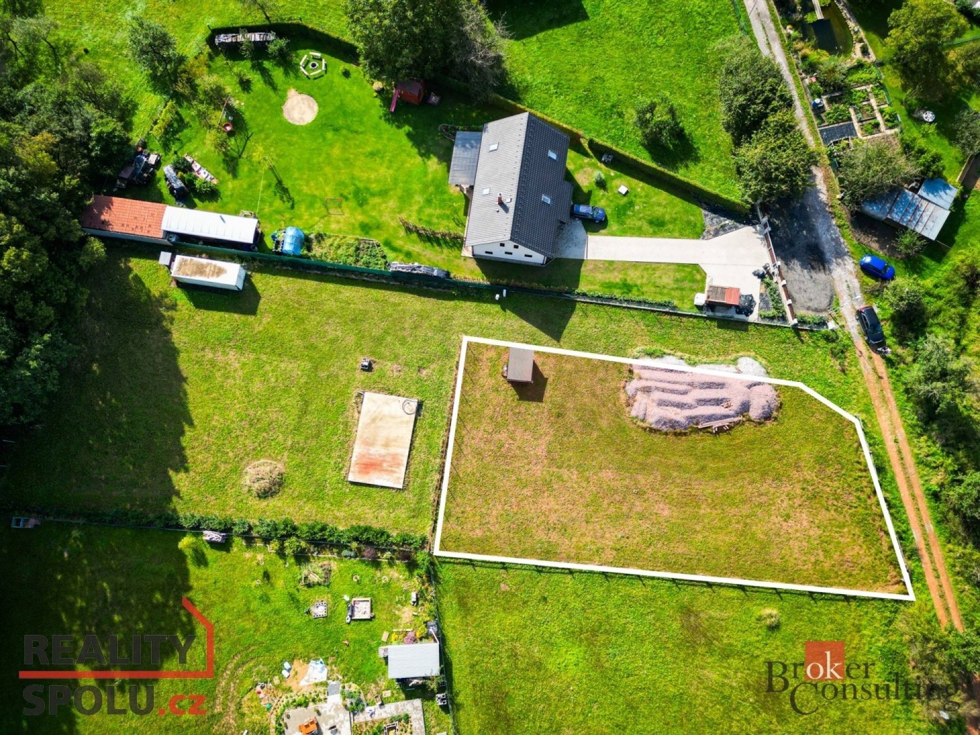 Prodej pozemek pro bydlení - Prodašice, 1 239 m²