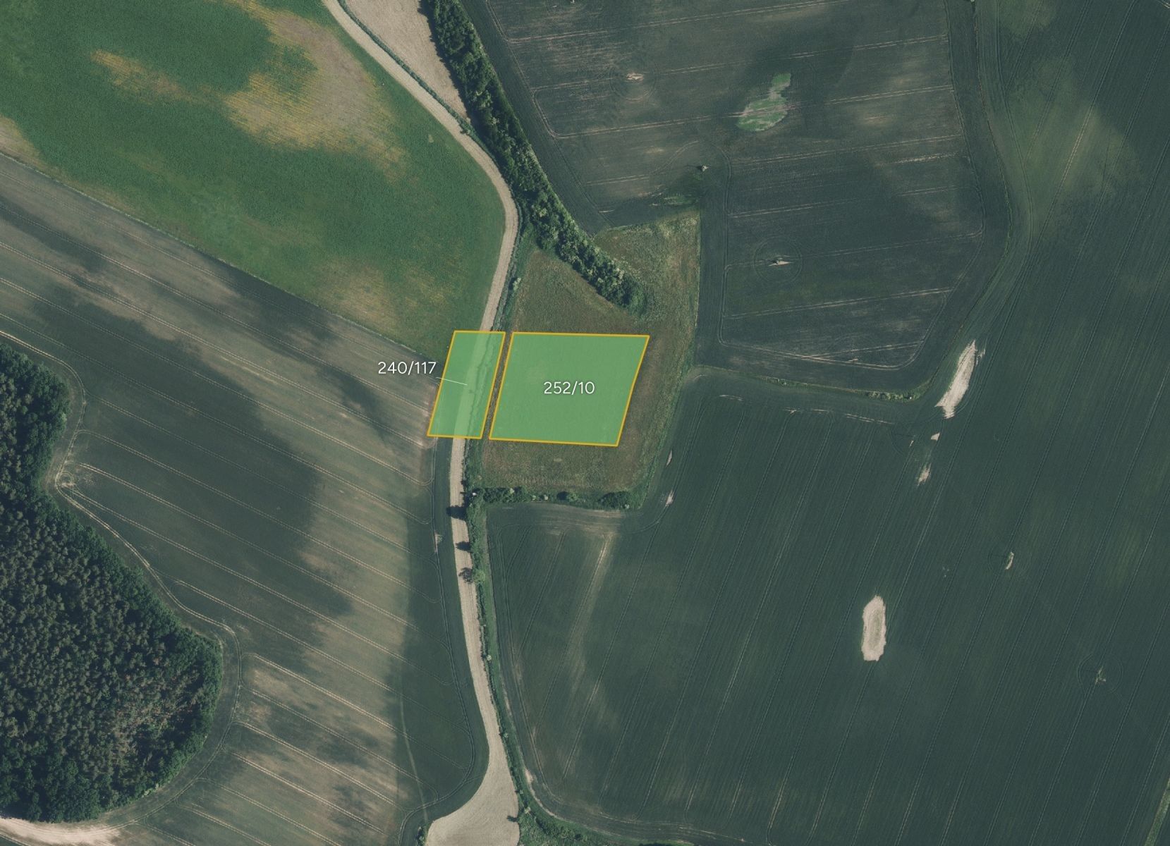Zemědělský pozemek, 10 025 m²