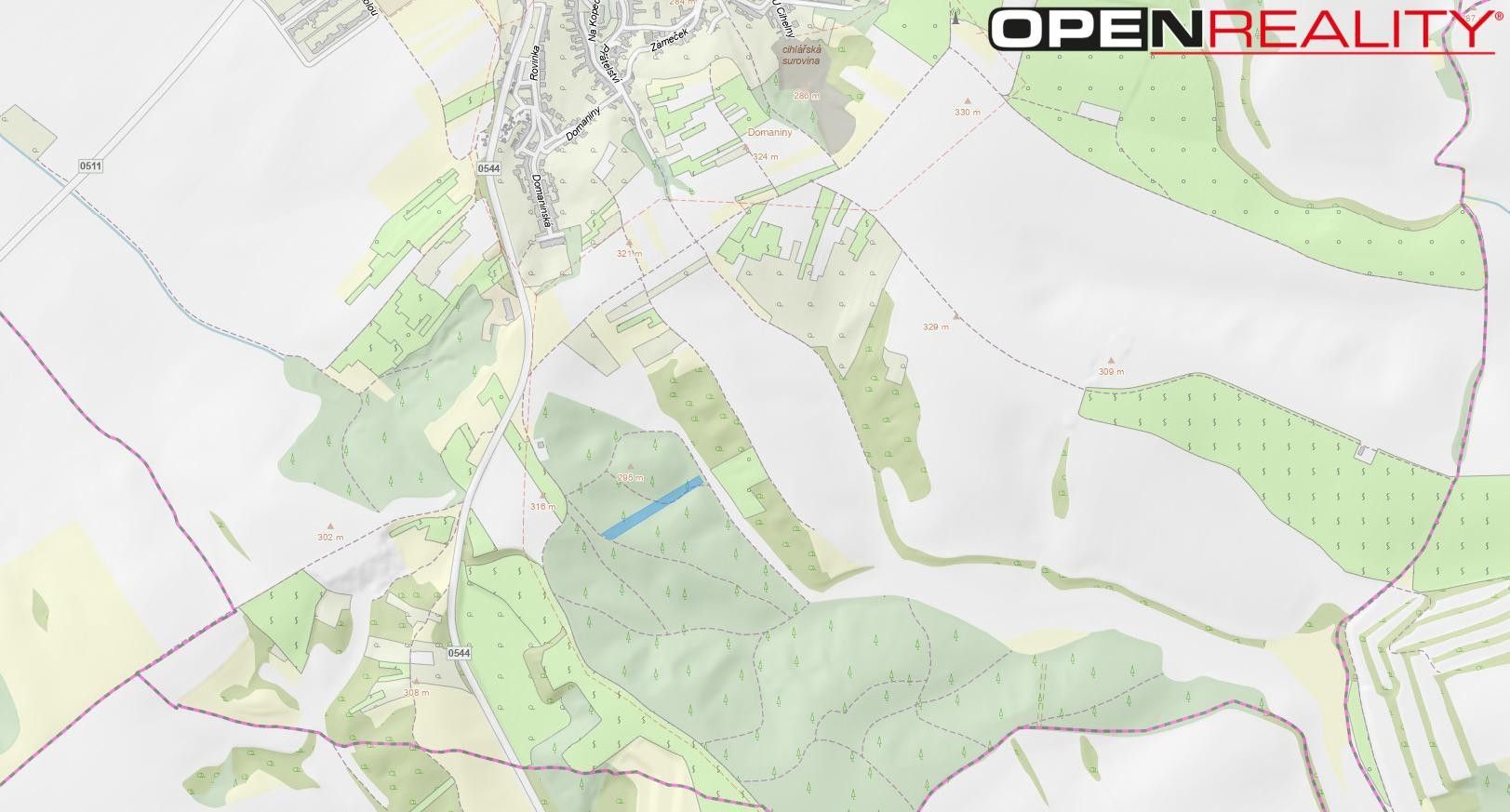 Lesy, Divácká, Šitbořice, 4 819 m² - 2