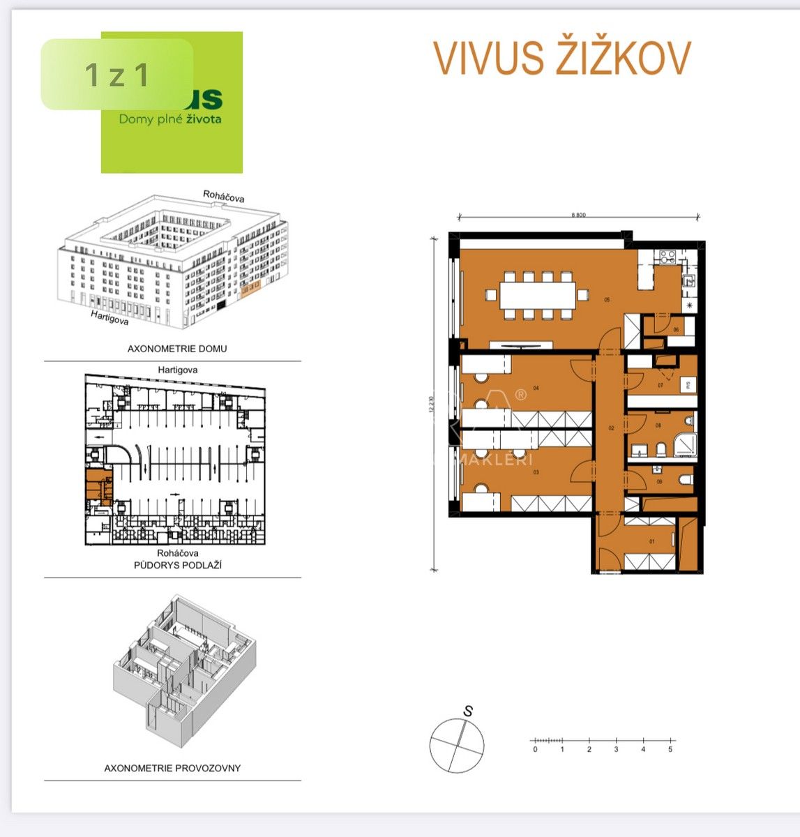 Kanceláře, Lukášova 188, Praha, 102 m²