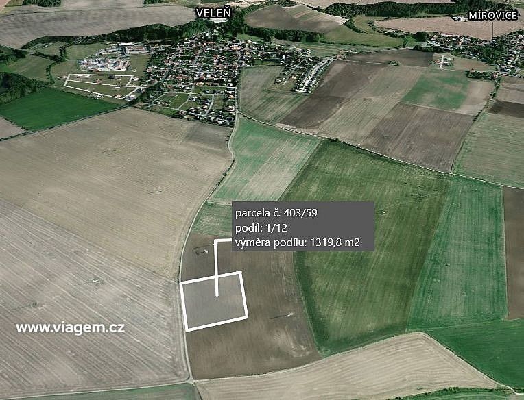 Zemědělské pozemky, Veleň, okres Praha-východ, Středočeský kraj - 2