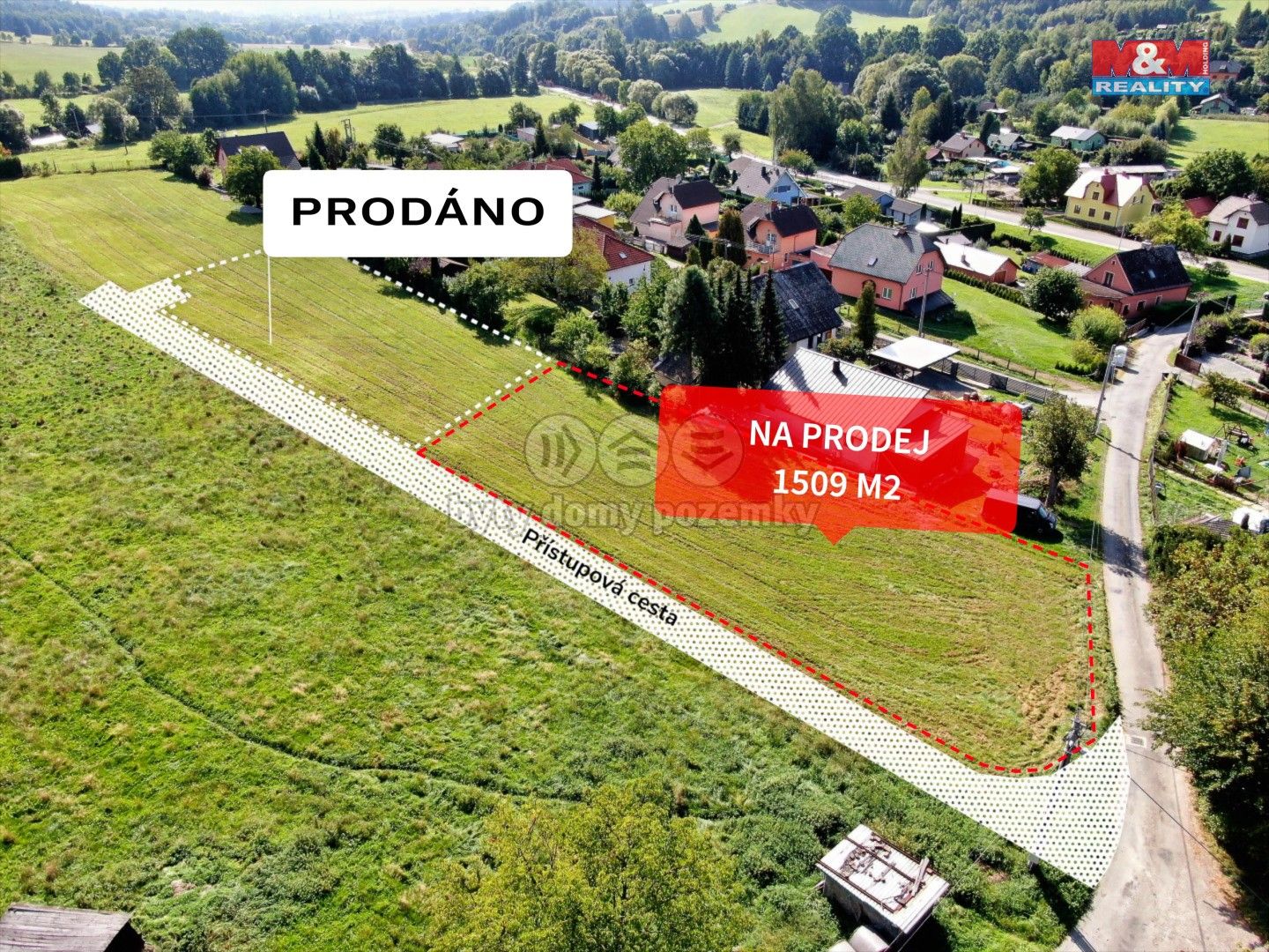 Prodej pozemek pro bydlení - Bratrušov, 1 509 m²