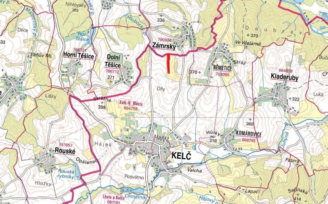 Prodej pozemek pro bydlení - Kelč, 756 43