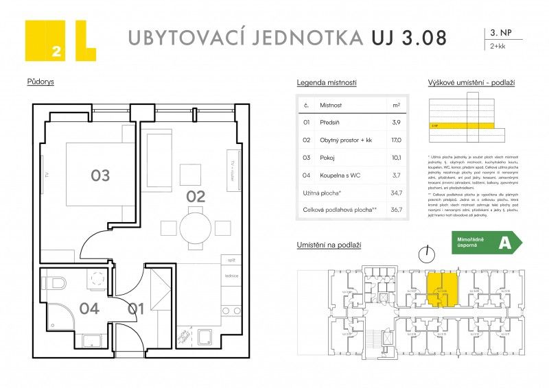 Prodej komerční - Koupelní, Hodonín, 41 m²