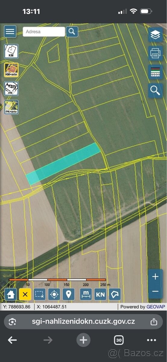 Prodej pozemek pro bydlení - Cerhovice, 267 61