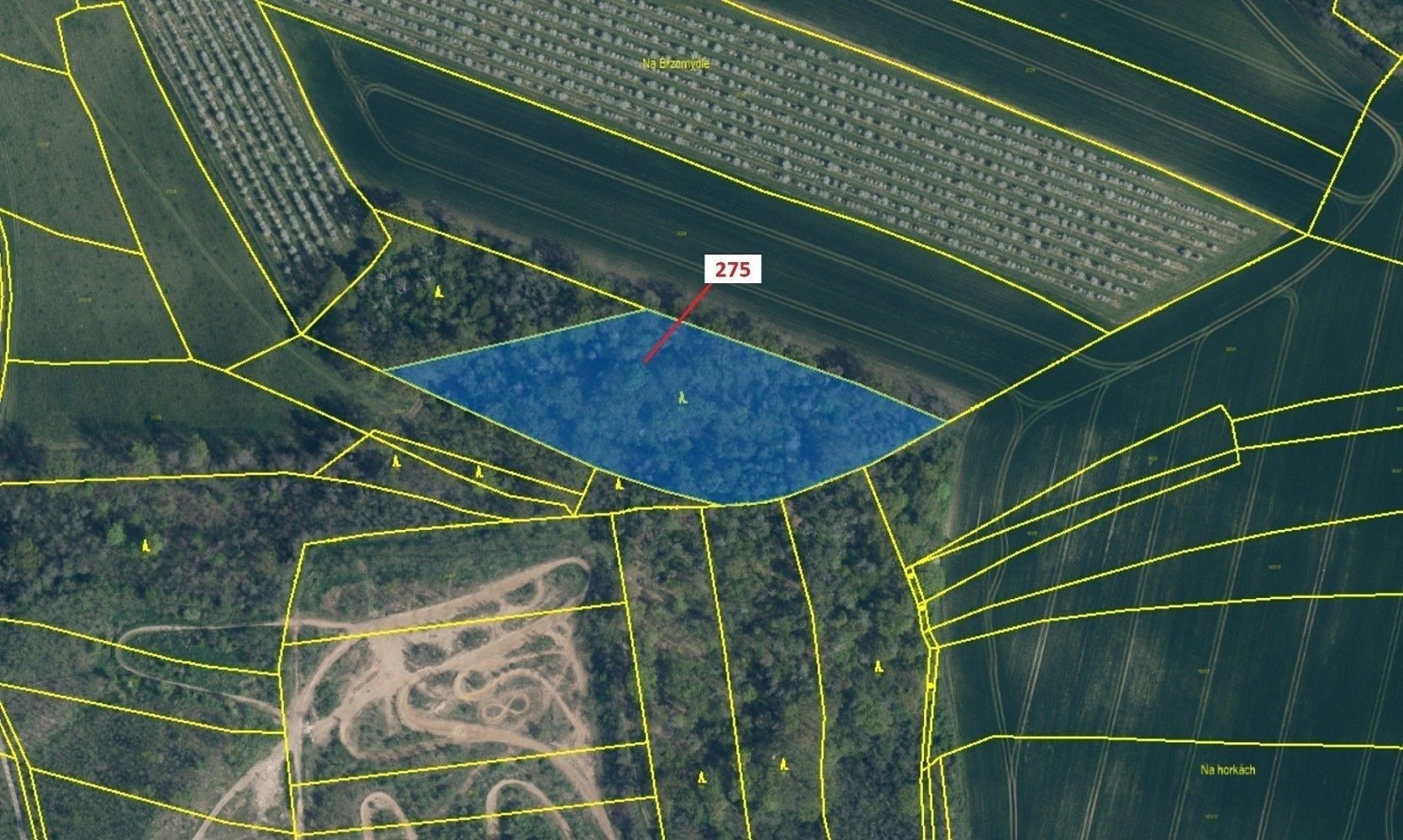Prodej les - Spomyšl, okres Mělník, Středočeský kraj - 2