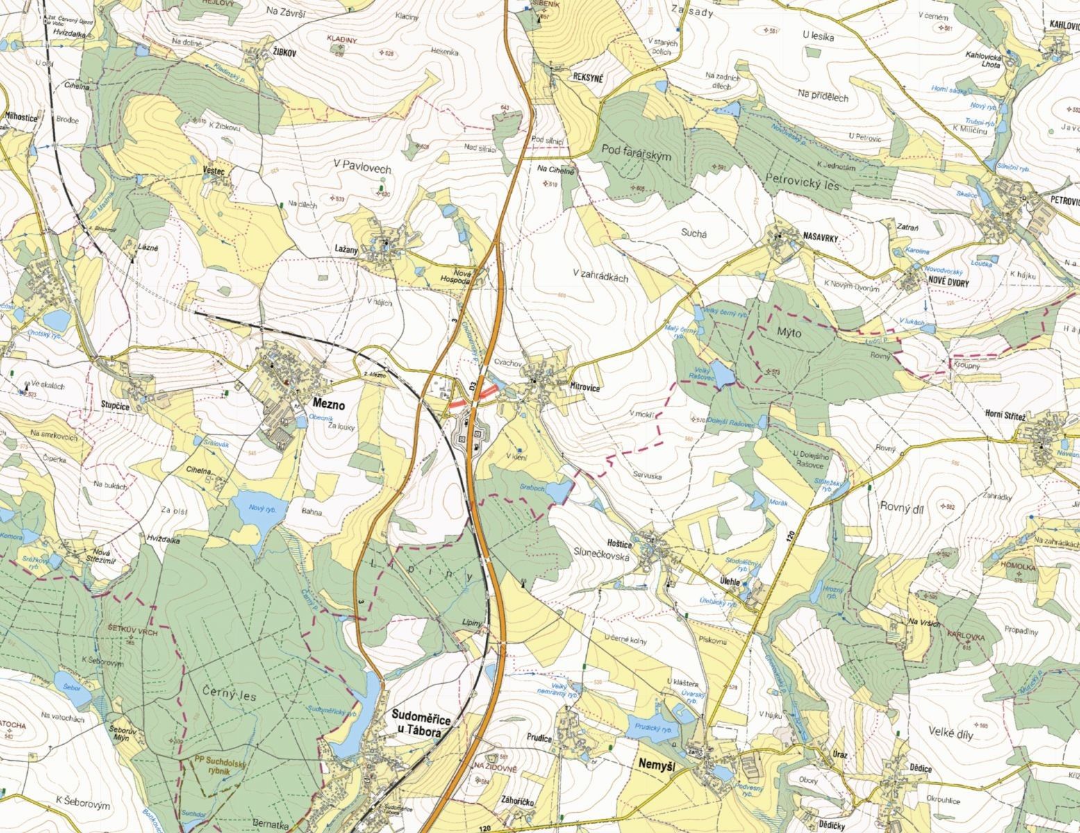 Prodej zemědělský pozemek - Mezno Mitrovice - 2