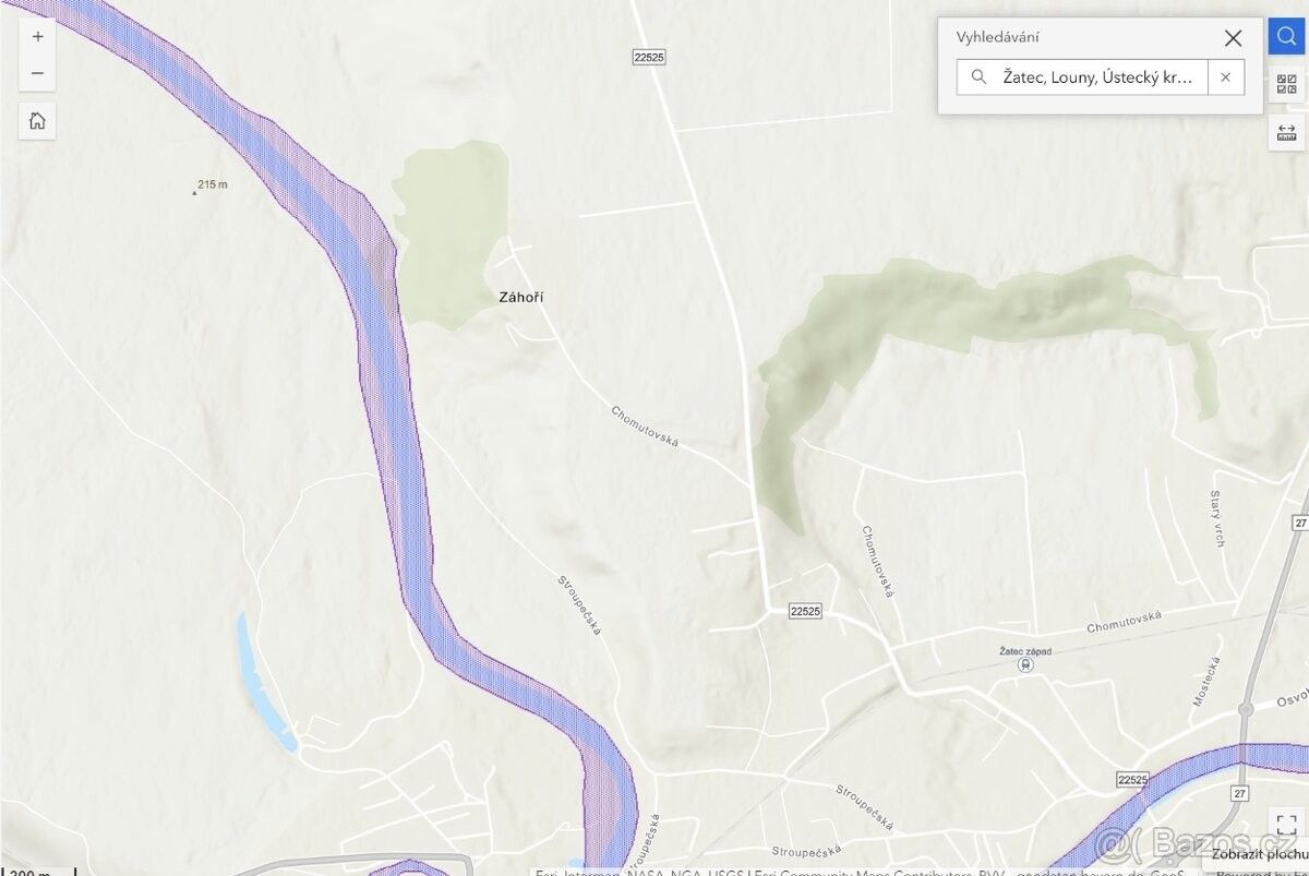 Prodej pozemek pro bydlení - Žatec, 438 01