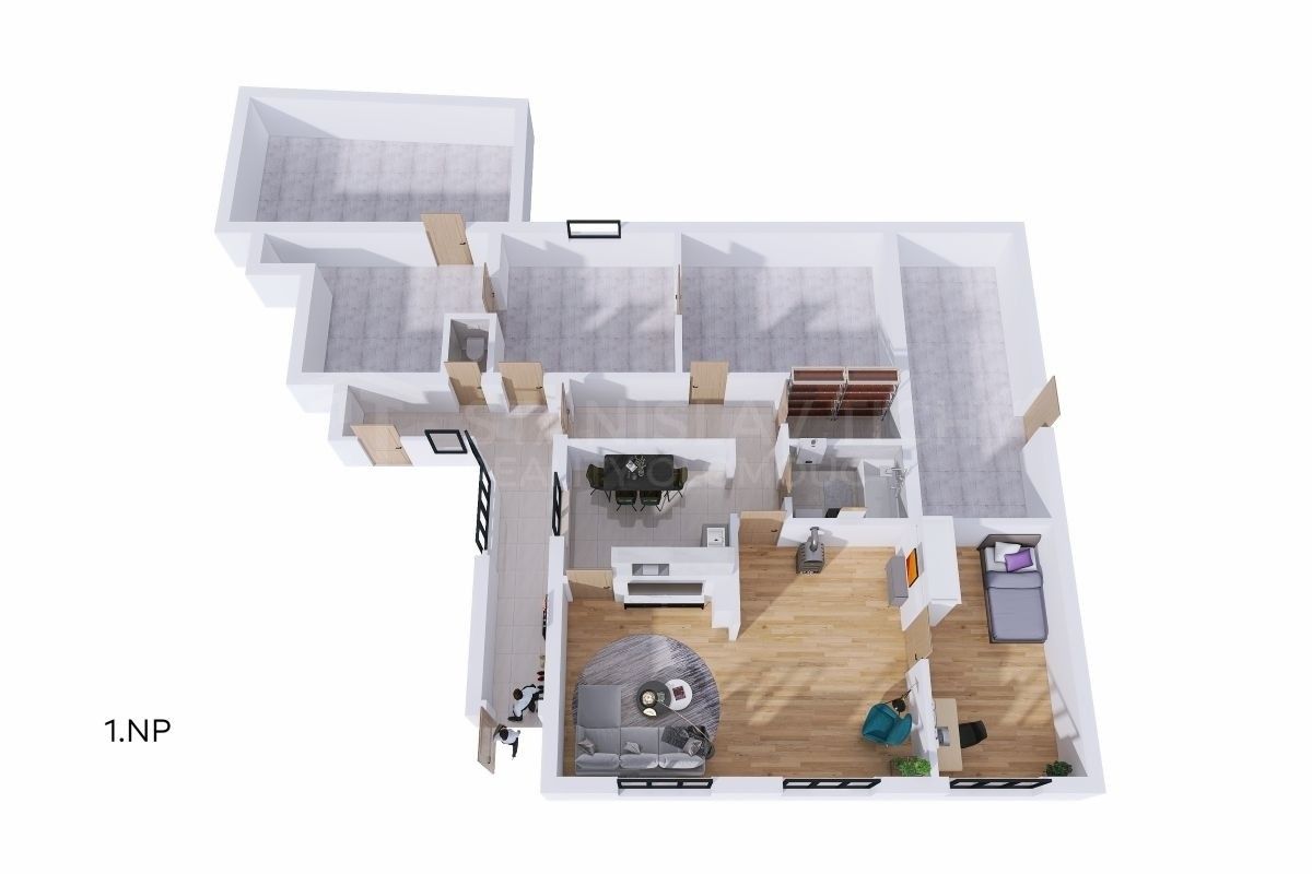 Byt 3+1 · 92 m² · Nová Sídla - 4