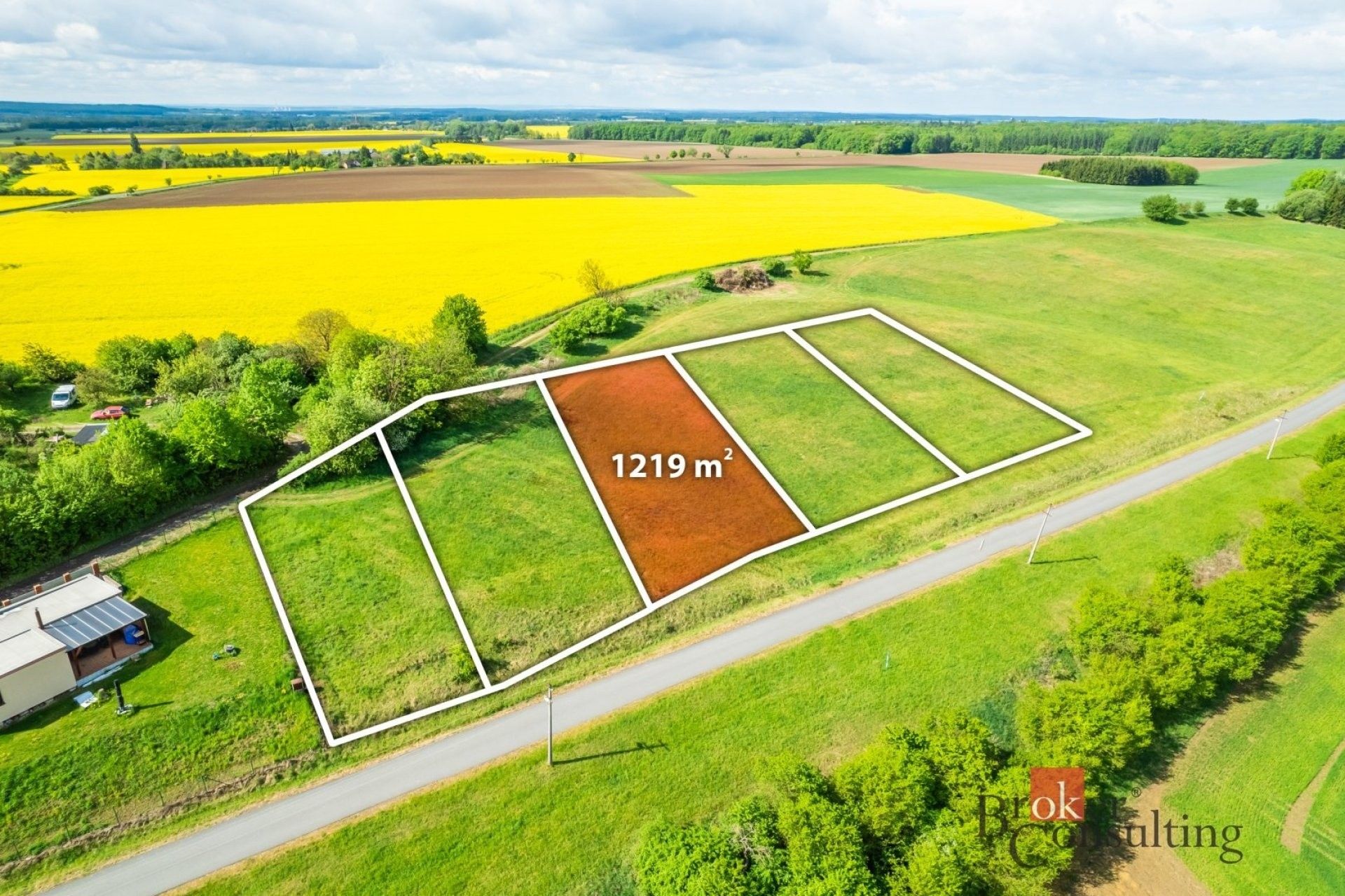 Pozemek pro bydlení, 1 219 m²